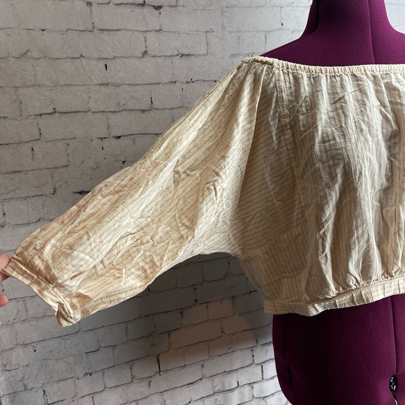 Anthropologie Holding Horse Aria off the shoulder blouse size small - Picture 7 of 7